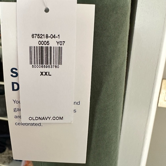 Old Navy, loose vintage garment dyed, T-shirt, dress, size XXL, NWT - Picture 7 of 10